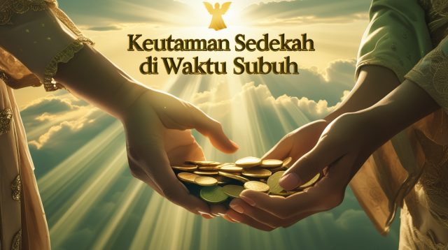 keutamaan sedekah di waktu subuh