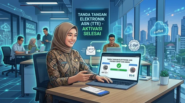 Panduan langkah mudah perpanjang TTE ASN yang sudah expired